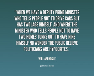 quote William Hague when we have a deputy prime minister 130037 3 png