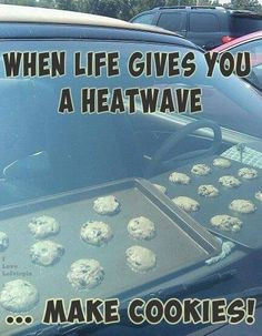Ha! Take that heat wave!! Delicious!! band camp, texas style, baking ...