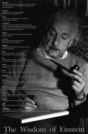 The Wisdom of Einstein