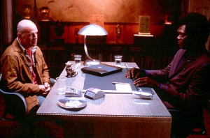 ... Willis and Samuel L. Jackson in Touchstone’s Unbreakable – 2000