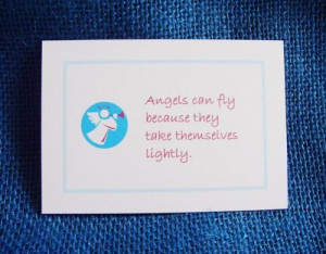 Made For An Angel 52 Little Motto Cards With Angel Quotes Blessings ...