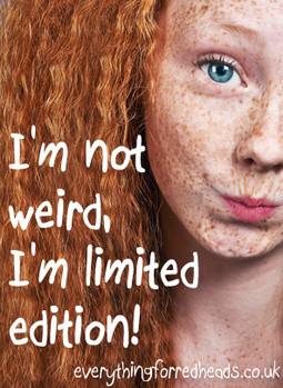 ... limited edition! #redheads #ginger #redheadzen #Redhead #Quotes