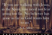 Devotionals / Quotes of inspiration and devotion by Rev. A. A. Allen ...