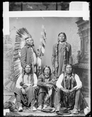 Arapaho men – 1898