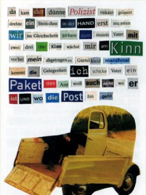 Image: Collage Poem by Herta Muller used by permission of Hanser ...