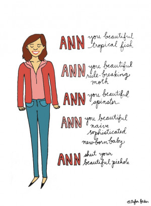 Ann, you beautiful tropical fish.
