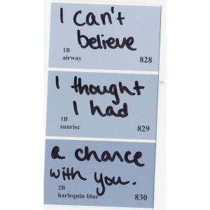 paint chip quotes | Tumblr liked on Polyvore