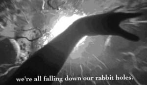 gif Black and White quotes horror Alice In Wonderland creepypasta ...