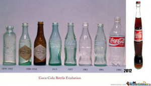 of cocacola 640 21 Funny: Coca Cola bottle packaging evolution