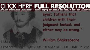 Famous Shakespeare Quotes