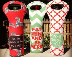 Haymarket Designs Personalized Koozies and Wine Totes
