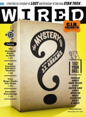 Ok so as you may know this months Wired magazine was guest-edited by ...
