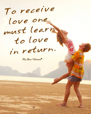Sweet Love Picture Quotes - To receive love