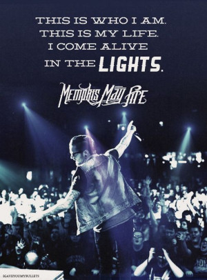 Memphis May Fire..... I cannot wait to see these guys play at warped ...