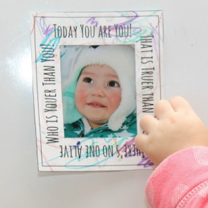 Print the free frames with a great Dr. Seuss Quote and what the kids ...