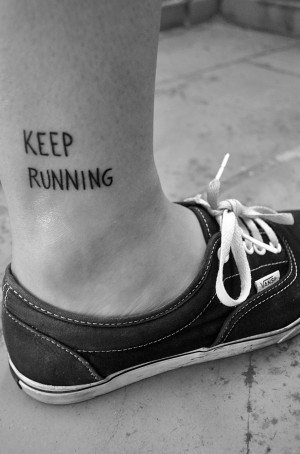 gallery for running tattoo displaying 18 images for running tattoo ...