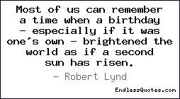 Most of us can remember a time when a birthday - especially if it was ...