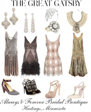 Great Gatsby Theme Party Dresses