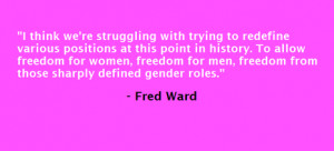 Quotes About Gender Roles. QuotesGram