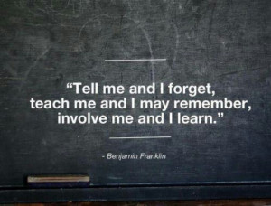 Remember this when teaching.