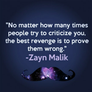 Great words from Zayn Malik editor- TextCutie