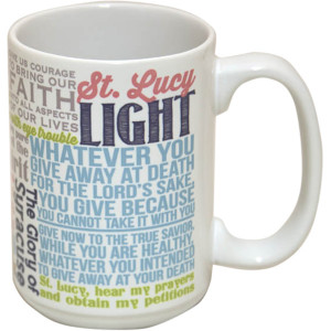 ST LUCY QUOTES MUG