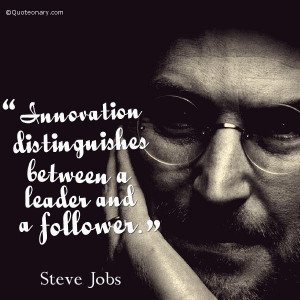 Steve Jobs quote about leadership