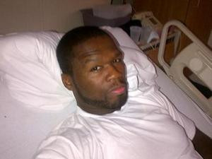 50 Cent in hospital