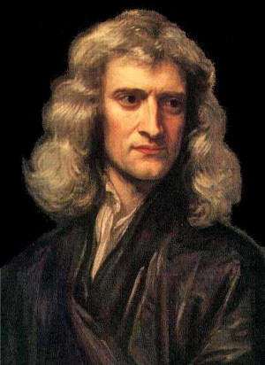 Statue of Sir Isaac Newton -