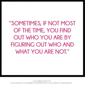 In the News | Kelly Cutrone quote about finding yourself
