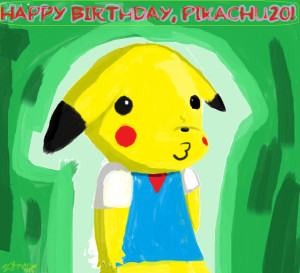 Pikachu Birthday Dragonstar