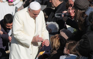 ... Pope Francis stressed the importance of humility and service in the