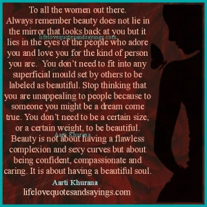 All Women Are Beautiful..