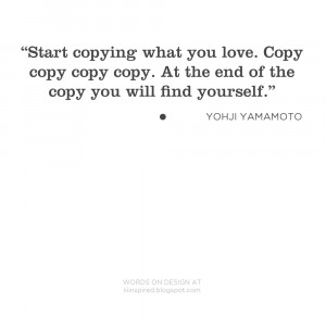 WORDS ON DESIGN _ yohji yamamoto