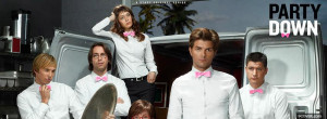 tv shows party down cast facebook cover