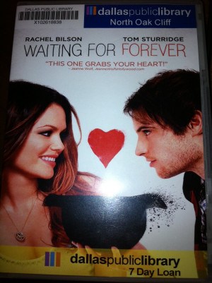Waiting For Forever Movie Waiting for forever (movie)