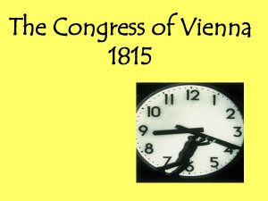 Europe After The Congress Of Vienna 1815