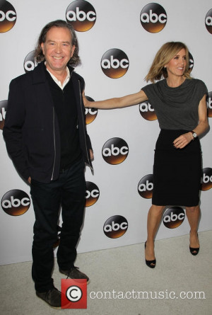 Picture Timothy Hutton and Felicity Huffman at The Langham
