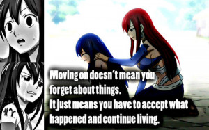 ... tags for this image include: fairy tail, anime, wendy, erza and quotes