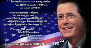 Stephen Colbert Commencement Speech