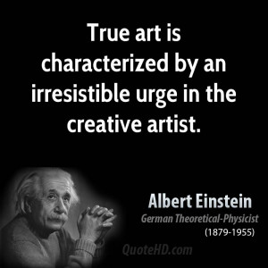 Albert Einstein Art Quotes