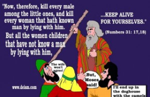 THE OLD TESTAMENT – A WINDOW INTO THE SOUL OF GENOCIDAL SADISTIC ...