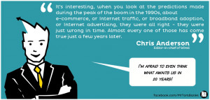 made during the peak of the boom in the 1990s, about e-commerce ...