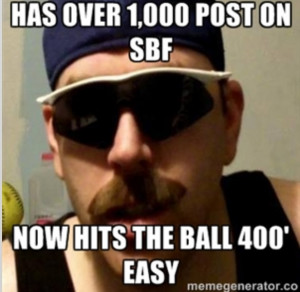 Funny Slow Pitch Softball Quotes Slowpitch softball memes.