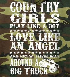 camo redneck girl quotes Back View - Country Gir...