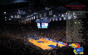 Kansas Jayhawk Basketball Desktop