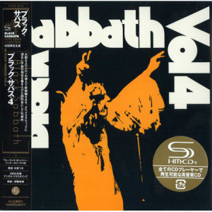 Black Sabbath Black Sabbath Vol. 4 JAP SHM CD POCE-9110