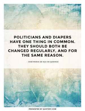 Politicians And Diapers