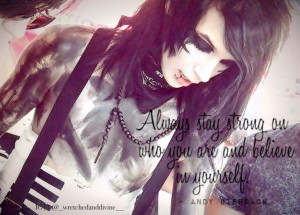 Black Veil Brides Army Forever Andy Biersack Quotes