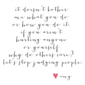Quotes About Judging People